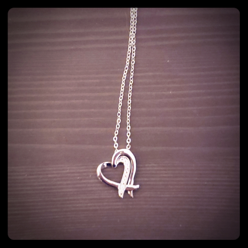 18" Heart necklace